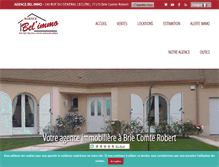 Tablet Screenshot of bel-immo.net